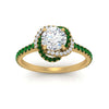Load image into Gallery viewer, flower-halo-round-emerald-engagement-ring-in-yellow-gold-FD10073RORGEMGRANGLE5-NL-YG_be6064b3-4b4d-4d9a-b95d-9a815d28d94b?v=1750409788