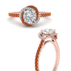 Load image into Gallery viewer, flower-halo-round-orange-sapphire-engagement-ring-in-rose-gold-FD10073RORGSAORANGLE3-NL-RG_d158cb8b-3b68-40d6-874a-ba8615459399?v=1750409787