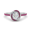 Load image into Gallery viewer, flower-halo-round-pink-sapphire-engagement-ring-in-white-gold-FD10073RORGSADRPI-NL-WG_807fe3f8-37c1-4441-ab4a-25d50913c0df?v=1750409787