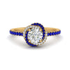 Load image into Gallery viewer, flower-halo-round-sapphire-engagement-ring-in-yellow-gold-FD10073RORGSABL-NL-YG_75fc82fb-2a9b-4c60-a53c-55e741a02bd8?v=1750409787