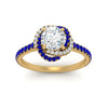 Load image into Gallery viewer, flower-halo-round-sapphire-engagement-ring-in-yellow-gold-FD10073RORGSABLANGLE5-NL-YG_e4f990f2-7ef2-4e08-88b8-b49a27d9d637?v=1750409788