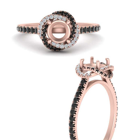 flower-halo-semi-mount-black-diamond-engagement-ring-in-rose-gold-fd10073smrgblack-nl-rg