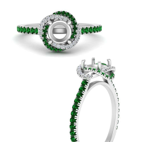 flower-halo-semi-mount-emerald-engagement-ring-in-white-gold-fd10073smrgemgr-nl-wg