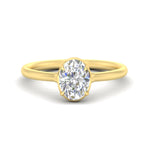 Load image into Gallery viewer, flush-collet-oval-shaped-solitaire-engagement-ring-in-yellow-gold-fdenr11593ovsleep-nl-yg?v=1756459480