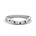 Load image into Gallery viewer, Flush Set Curved Wedding Band
