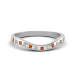 Load image into Gallery viewer, Flush Set Curved Wedding Band
