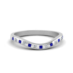 Load image into Gallery viewer, Flush Set Curved Wedding Band
