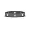 Load image into Gallery viewer, flush-set-asscher-cut-spaced-out-band-in-black-gold-FD10979AS-NL-BG