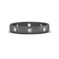 Thumbnail 16 - flush-set-asscher-cut-spaced-out-band-in-black-gold-FD10979AS-NL-BG