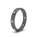 Thumbnail 18 - flush-set-asscher-cut-spaced-out-band-in-black-gold-FD10979AS-NL-BG