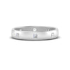Load image into Gallery viewer, flush-set-asscher-cut-spaced-out-band-in-white-gold-FD10979AS-NL-WG