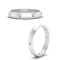 Thumbnail 9 - flush-set-asscher-cut-spaced-out-band-in-white-gold-FD10979AS-NL-WG