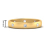 Load image into Gallery viewer, flush-set-asscher-cut-spaced-out-band-in-yellow-gold-FD10979AS-NL-YG