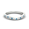 Load image into Gallery viewer, flush-set-blue-topaz-curved-wedding-band-in-white-gold-fdens2255bgicbltosleep-nl-wg-ws4.jpg?v=1776142549