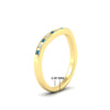 Load image into Gallery viewer, flush-set-blue-topaz-curved-wedding-band-in-yellow-gold-fdens2255bgicbltoangle2-nl-yg-ws4-hw.jpg?v=1776142549
