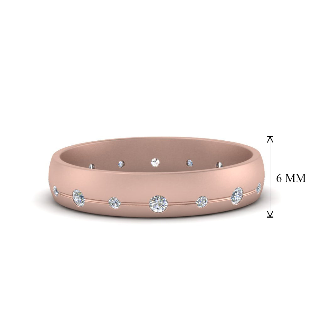 flush-set-diamond-wedding-band-in-14K-rose-gold-FDM122266B-NL-RG