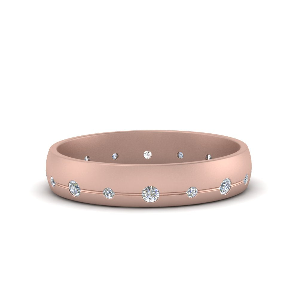 flush-set-diamond-wedding-band-in-14K-rose-gold-FDM122266B-NL-RG
