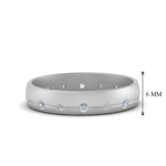Load image into Gallery viewer, Flush Set Diamond Wedding Band
