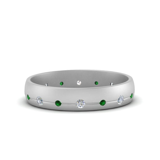 flush-set-diamond-wedding-band-with-emerald-in-14K-white-gold-FDM122266BGEMGR-NL-WG.jpg