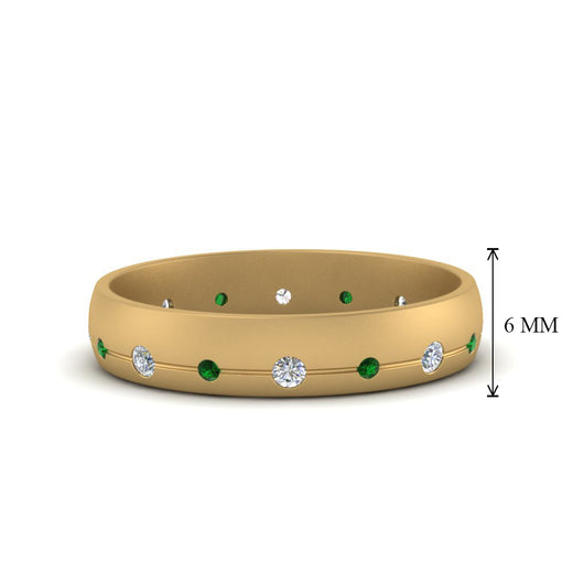 flush-set-diamond-wedding-band-with-emerald-in-14K-yellow-gold-FDM122266BGEMGR-NL-YG-HW.jpg