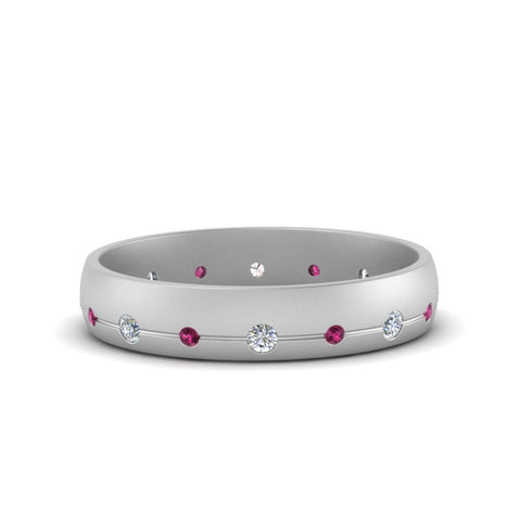 flush-set-diamond-wedding-band-with-pink-sapphire-in-14K-white-gold-FDM122266BGSADRPI-NL-WG.jpg