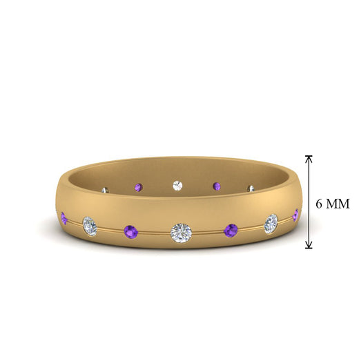 flush-set-diamond-wedding-band-with-violac-topaz-in-14K-yellow-gold-FDM122266BGVITO-NL-YG-HW.jpg