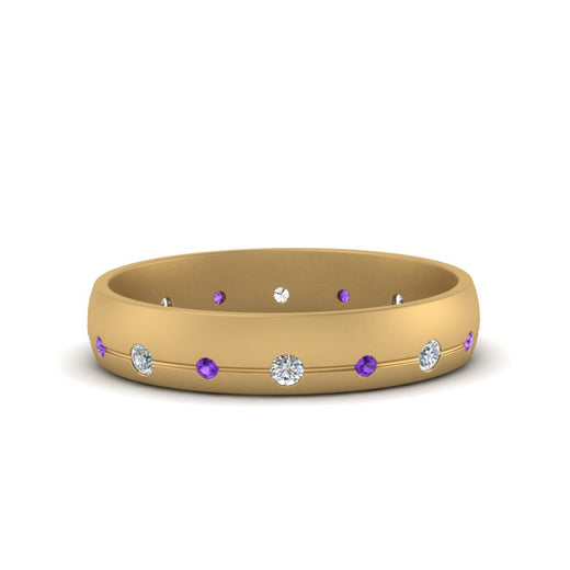 flush-set-diamond-wedding-band-with-violac-topaz-in-14K-yellow-gold-FDM122266BGVITO-NL-YG.jpg