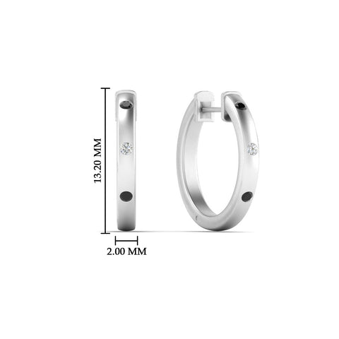 flush-set-round-diamond-hoop-earrring-with-black-diamond-in-white-gold-FDEAR10976GBLACKANGLE1-NL-WG