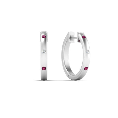 flush-set-round-diamond-hoop-earrring-with-pink-sapphire-in-white-gold-FDEAR10976GSADRPIANGLE1-NL-WG