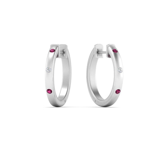 flush-set-round-diamond-hoop-earrring-with-pink-sapphire-in-white-gold-FDEAR10976GSADRPIANGLE1-NL-WG