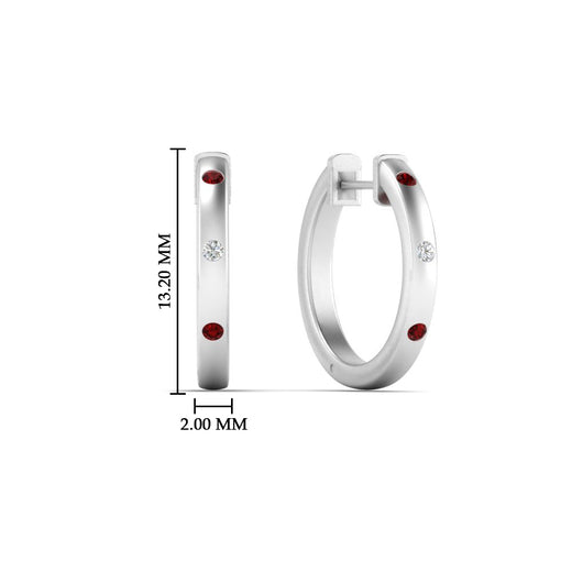 flush-set-round-diamond-hoop-earrring-with-ruby-in-white-gold-FDEAR10976GRUDRANGLE1-NL-WG