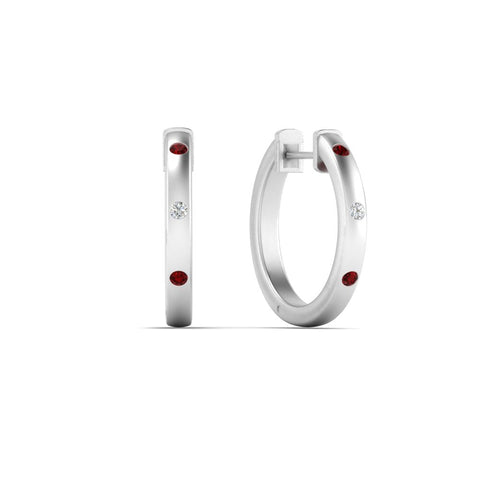 flush-set-round-diamond-hoop-earrring-with-ruby-in-white-gold-FDEAR10976GRUDRANGLE1-NL-WG
