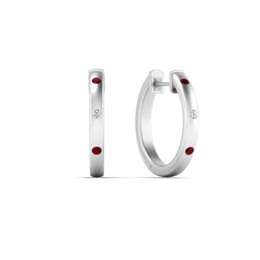 flush-set-round-diamond-hoop-earrring-with-ruby-in-white-gold-FDEAR10976GRUDRANGLE1-NL-WG