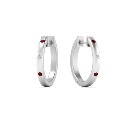 flush-set-round-diamond-hoop-earrring-with-ruby-in-white-gold-FDEAR10976GRUDRANGLE1-NL-WG