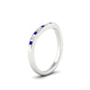 Load image into Gallery viewer, flush-set-sapphire-curved-wedding-band-in-white-gold-fdens2255bgsablangle2-nl-wg-ws4.jpg?v=1776142549