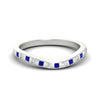Load image into Gallery viewer, flush-set-sapphire-curved-wedding-band-in-white-gold-fdens2255bgsablsleep-nl-wg-ws4.jpg?v=1776142549