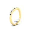 Load image into Gallery viewer, flush-set-sapphire-curved-wedding-band-in-yellow-gold-fdens2255bgsablangle2-nl-yg-ws4-hw.jpg?v=1776142549