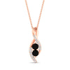 Load image into Gallery viewer, forever-us-black-diamond-two-stone-infinity-diamond-pendant-in-FDPD11484GBLACKANGLE1-NL-RG