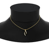Load image into Gallery viewer, forever-us-black-diamond-two-stone-infinity-diamond-pendant-in-FDPD11484GBLACKANGLE1-NL-YG