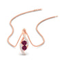 Load image into Gallery viewer, forever-us-pink-sapphire-two-stone-infinity-diamond-pendant-in-FDPD11484GSADRPIANGLE1-NL-RG