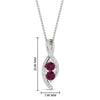 Load image into Gallery viewer, forever-us-pink-sapphire-two-stone-infinity-diamond-pendant-in-FDPD11484GSADRPIANGLE1-NL-WG