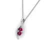 Load image into Gallery viewer, forever-us-pink-sapphire-two-stone-infinity-diamond-pendant-in-FDPD11484GSADRPIANGLE1-NL-WG