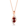 Load image into Gallery viewer, forever-us-ruby-two-stone-infinity-diamond-pendant-in-FDPD11484GRUDRANGLE1-NL-RG