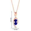 Load image into Gallery viewer, forever-us-sapphire-two-stone-infinity-diamond-pendant-in-FDPD11484GSABLANGLE1-NL-RG
