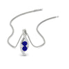 Load image into Gallery viewer, forever-us-sapphire-two-stone-infinity-diamond-pendant-in-FDPD11484GSABLANGLE1-NL-WG