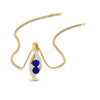 Load image into Gallery viewer, forever-us-sapphire-two-stone-infinity-diamond-pendant-in-FDPD11484GSABLANGLE1-NL-YG