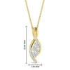 Load image into Gallery viewer, forever-us-two-stone-infinity-diamond-pendant-in-FDPD11484ANGLE1-NL-YG