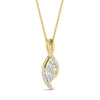 Load image into Gallery viewer, forever-us-two-stone-infinity-diamond-pendant-in-FDPD11484ANGLE1-NL-YG