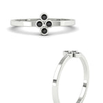 Load image into Gallery viewer, four-black-diamond-thin-band-promise-ring-in-white-gold-FD11168RGBLACKANGLE3-NL-WG.jpg
