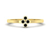 Load image into Gallery viewer, four-black-diamond-thin-band-promise-ring-in-yellow-gold-FD11168RGBLACK-NL-YG